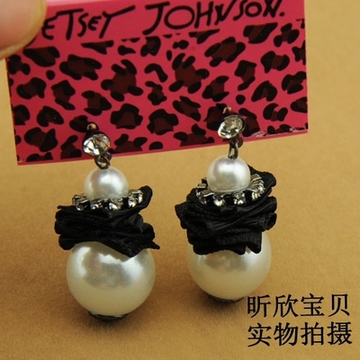 欧美风百搭耳环珍珠特价