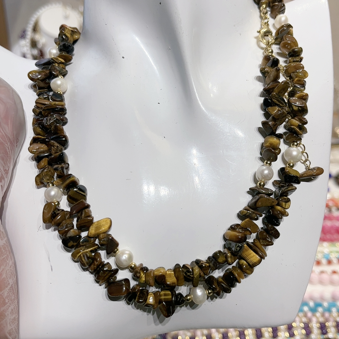 毛衣链长款淡水珍珠