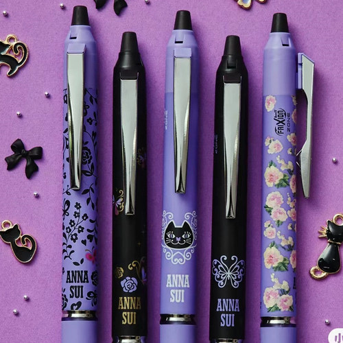 【新品】日本百乐Pilot可擦笔ANNA SUI安娜苏限定可擦笔0.5mm 按