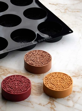 PAVONI波纹树桩电缆线迪拜巧克力印第安人2025新款硅胶蛋糕模