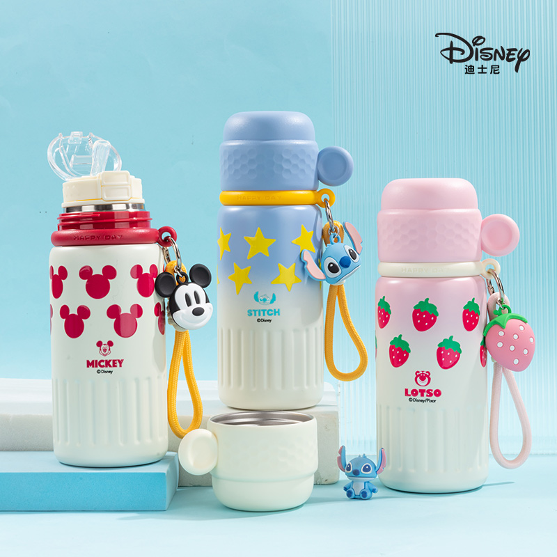 迪士尼学生儿童随手可爱保温杯