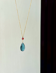 哈尔的移动城堡 钛钢镀金项链