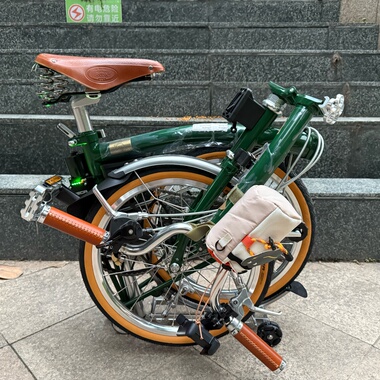 英国Brooks B67双弹簧牛皮坐垫