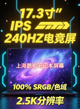 微星 MS-17K3 冲锋坦克PRO GP76 2.5K/240HZ  NE173QHM-NZ1/Z2/Z5