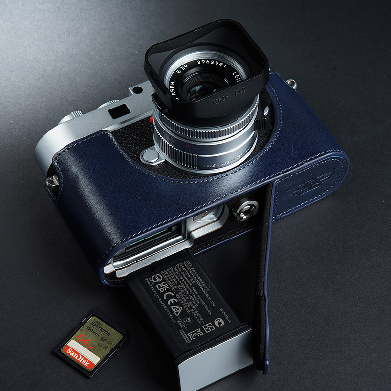 Leica徕卡M11皮套 相机包 复古牛皮半套手柄 m11真皮保护套 配件