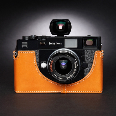 蔡司依康ZMSW保护皮套手工制作