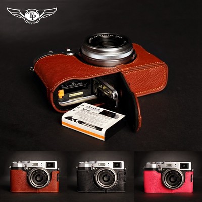 真皮富士X100T皮套保护套相机包