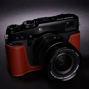 真皮富士X-PRO2保护套XPRO2相机包皮套牛皮手柄配件复古 手工制作