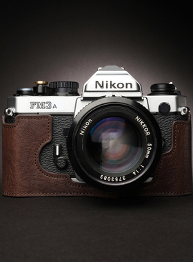 手工牛皮 适用于尼康FM2 FE2 FM3a真皮套 相机包胶片机复古保护套
