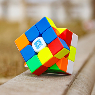 魔域文化RS3MV5磁力三阶魔方3阶专业比赛竞速顺滑儿童益智玩具