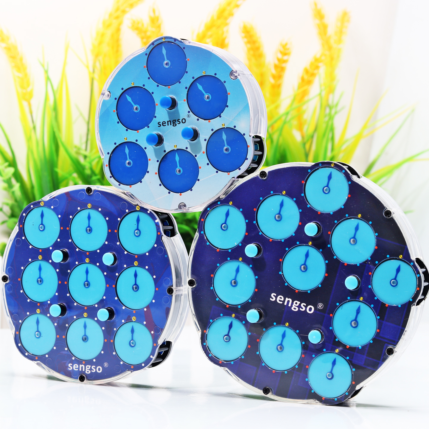 圣手磁力魔表三阶四阶五阶魔盘3阶4阶5阶比赛竞速儿童益智玩具