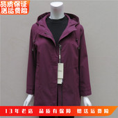 春装 2020款 新款 妈妈装 连帽休闲时尚 风衣中年女装 大码 外套老年上衣