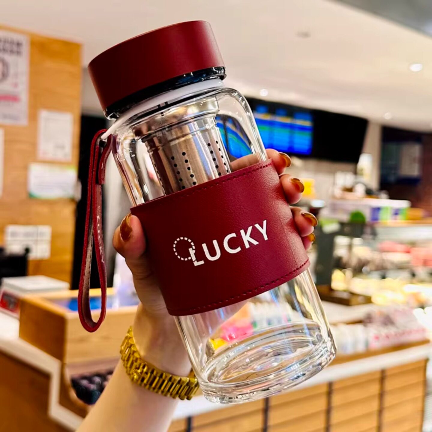 大容量水杯耐高温车载杯800ml