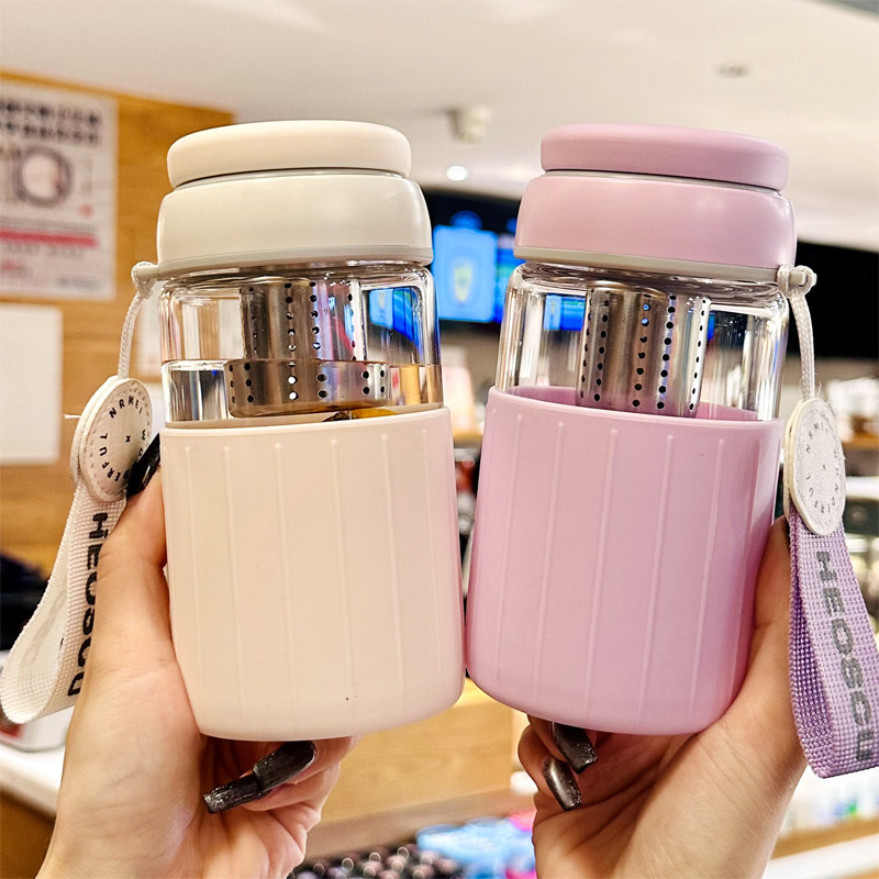 2025新款花茶杯-茶水分离