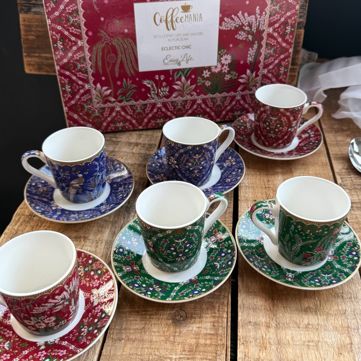 新品高雅孔雀釉下彩陶瓷咖啡杯碟套装北欧风格陶瓷咖啡杯轻奢,餐饮具,咖啡杯,淘宝优惠券,粉丝福利购,淘宝优惠卷