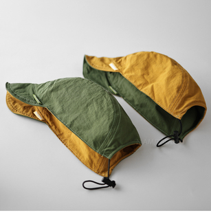 户外骑行跑步运动遮阳帽 双面戴速干可折叠鸭舌帽男女同款 夏季 新款