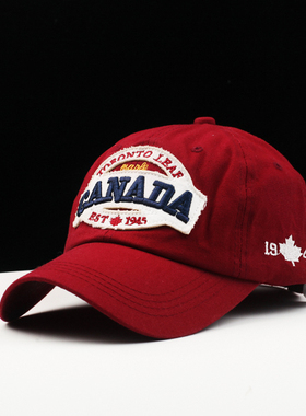 帽子男水洗做旧复古牛仔布棒球帽春夏韩版休闲百搭刺绣鸭舌帽