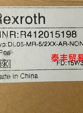 议价R412015198 Rexroth 力士乐