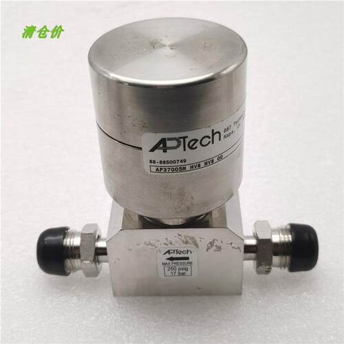 议价A014APTECH调压阀AP3700SM MV8 MV8 00 气动隔膜阀250PSI 17b