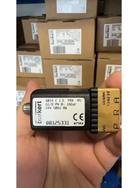 议价burkert宝德6014电磁阀00125331 C 1.5 G1/8 MS 24V AC 00125