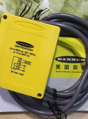 议价BANNER邦纳Q60VR3AF2000 Q60VR3AF2000Q1长距离检测传器
