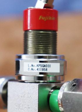 议价1/4in.FVCR螺母316L手柄红绿色手动调节截