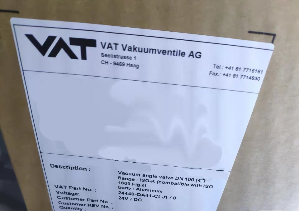 议价24440-QA41-CLJ1，瑞士VAT真空阀门 齐全