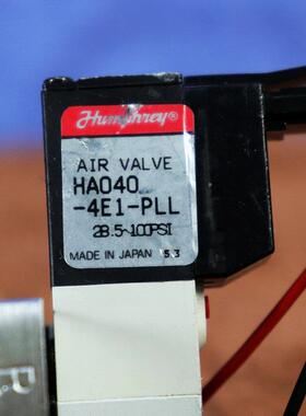 议价A025HUMPHREY电磁阀空气阀组组合件H040M2A+HA040-4E1-PLL