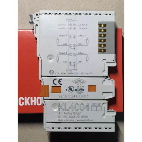 议价BECKHOFF模块 kl4004 el9550 kl3052