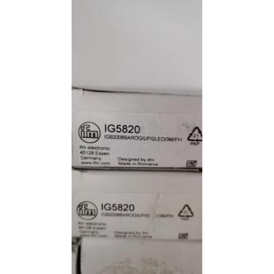 议价IFM易福门IG5820