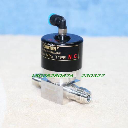 议价A025CARTEN CMDA250 150 PSI 气动隔膜阀1-4VCR接口机