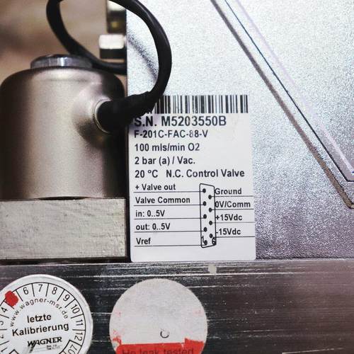 议价A025BRONKHORST F-201C-FAC-99-V 100MLS/MIN O2流量计拍