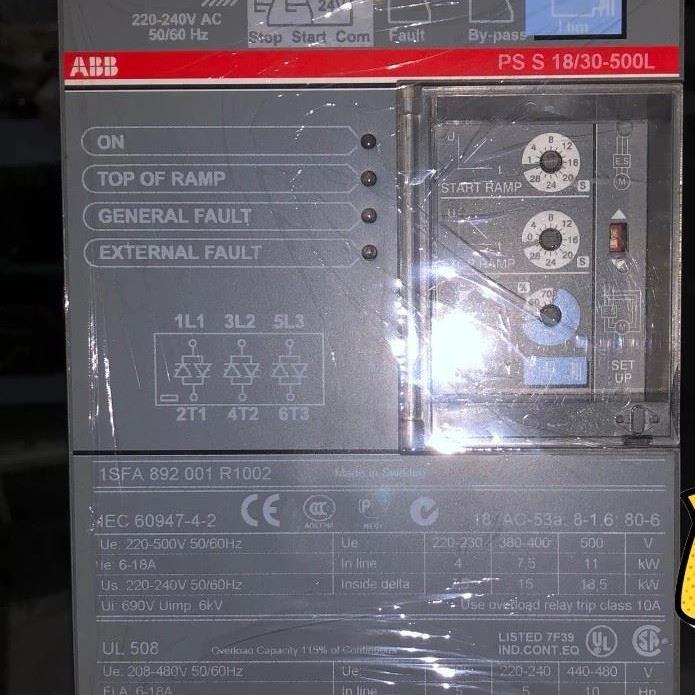 议价LXX软启动器 PSS158/30 ISFL89150015R150015