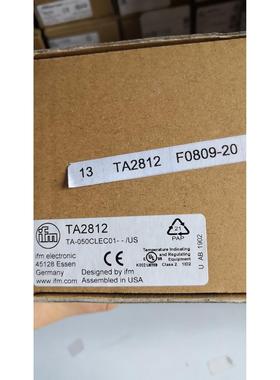 议价IFM易福门温度变送器TA2812