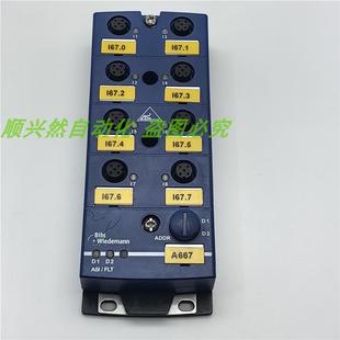 M12 议价A014Bihl IP67 14368 5芯 Wiedemann必威总线模块BWU2651