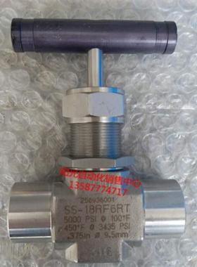 议价A023世伟洛克Swagel锈钢针型阀套管接头 SS-18RF6RT