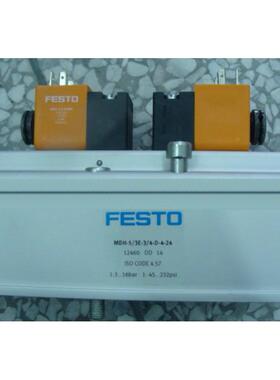 议价FESTO 12460电磁阀MDH-5/3E（G-3/4-D-4-24DC