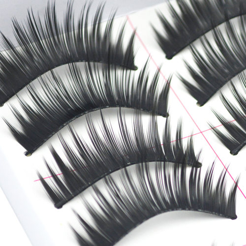 三棵树假睫毛自然硬梗浓密舞台妆