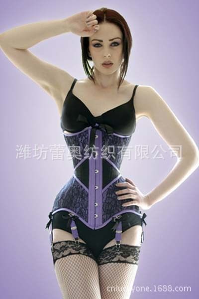 供应钢骨宫庭束身衣宫廷束身衣托胸聚拢塑身内衣塑身衣束腰代发