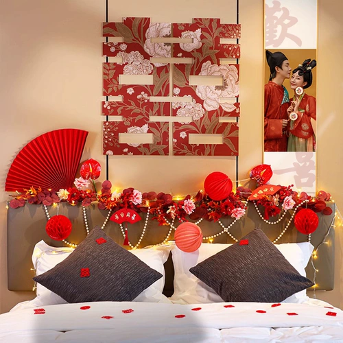 Свадебная свадьба, свадьба, свадебная комната, мужская и женская кроватная гостиная