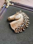 Vintage 马头胸针 中古trifari