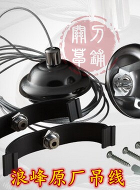 美国朗峰 浪峰 WAVE POINT T5HO灯具的吊件吊装卡子吊绳吊线