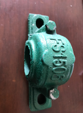 FS1506 1506 铸铁开顶盖老款式轴承座可以配套安装6206 6305轴承