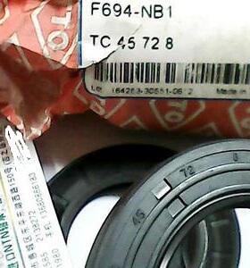 TC 45*72*8 45X72X8 F694 台湾TTO骨架油封内径45外径72高度8毫米