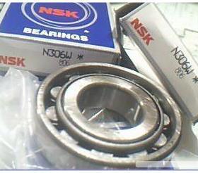N306W 2306 30*72*19 NSK日本进口圆柱轴承内径30外径72高19毫米
