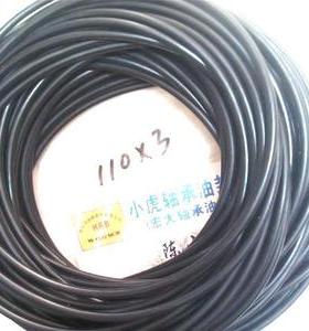 110*3 110X3 耐油黑色丁青橡胶O型密封圈外径110内径104线径3毫米