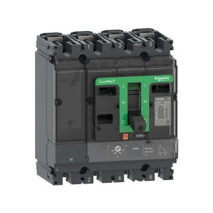 施耐德C25F6TM200塑壳断路器NSX250F 36kA AC 4P3D 200A TMD
