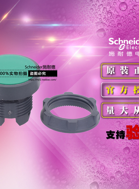 原装正品施耐德按钮头XB5系列 ZB5AA3C ZB5-AA3C 绿色平头开关