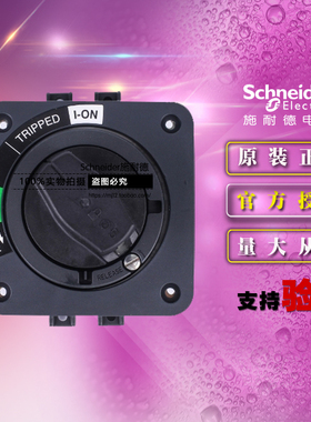 原装正品施耐德30184直接旋转手柄 用于EZD100/CVS100E 黑色手柄