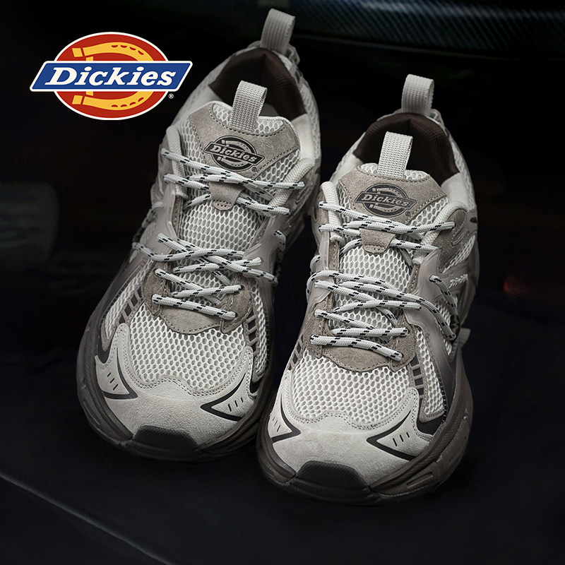 Dickies老爹鞋男2025新款夏季网面透气情侣运动鞋跑步鞋休闲鞋男,流行男鞋,老爹鞋,淘宝优惠券,粉丝福利购,淘宝优惠卷